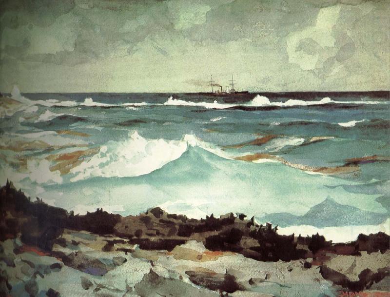 Coast mad wolf, Winslow Homer